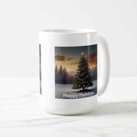 Aangepaste koffie Mok met modern design (Voorkant rechts)