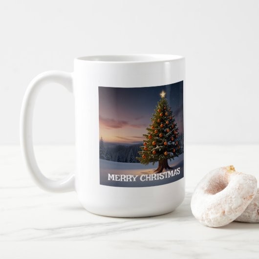 Aangepaste koffie Mok met modern design (Met donut)