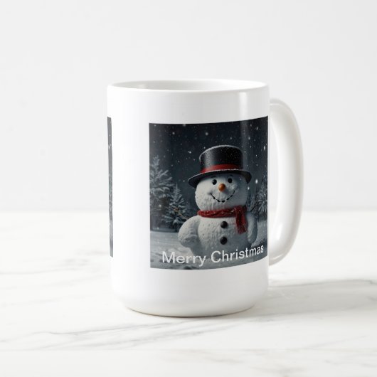 Aangepaste koffie Mok met modern design (Voorkant rechts)