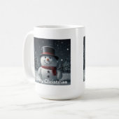 Aangepaste koffie Mok met modern design (Voorkant links)