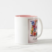 Aangepaste koffie-Mok Tweekleurige Koffiemok (Voorkant rechts)