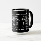 Aangepaste koffie-Mok voor Bachelor Party: Whiskey Mok (Voorkant rechts)