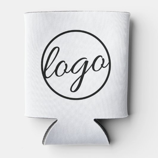 Aangepaste koffie Winkelen Restaurant Business Log Blikjeskoeler (Voorkant)