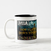 Aangepaste koffiebeker UT Tweekleurige Koffiemok (Links)