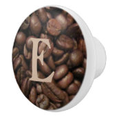 Aangepaste koffiebonen - kabinetknop keramische knop (Rechts)