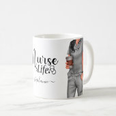 Aangepaste koffiekoffie voor verpleeggeld koffiemok (Voorkant rechts)