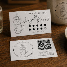 Aangepaste koffiezaak Voeg uw logo toe Modern klan