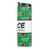 Aangepaste kogelafdruk Thermal Tumbler remiser Thermosbeker (Geroteerd rechts)