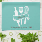 Aangepaste kok's theedoek (Gevouwen)