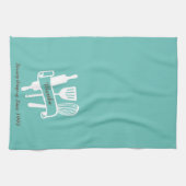 Aangepaste kok's theedoek (Horizontaal)