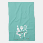 Aangepaste kok's theedoek (Verticaal)