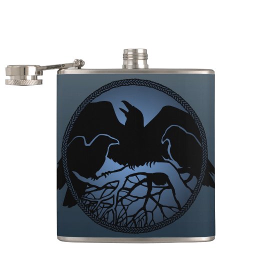 Aangepaste kolf, Drink voor roerwoud Heupfles (Geopend)