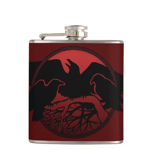 Aangepaste kolf, Drink voor roerwoud Heupfles (Voorkant)