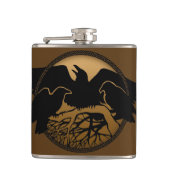 Aangepaste kolf, Drink voor roerwoud Heupfles (Voorkant)