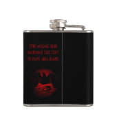 Aangepaste kolf, Drink voor roerwoud Heupfles (Achterkant)