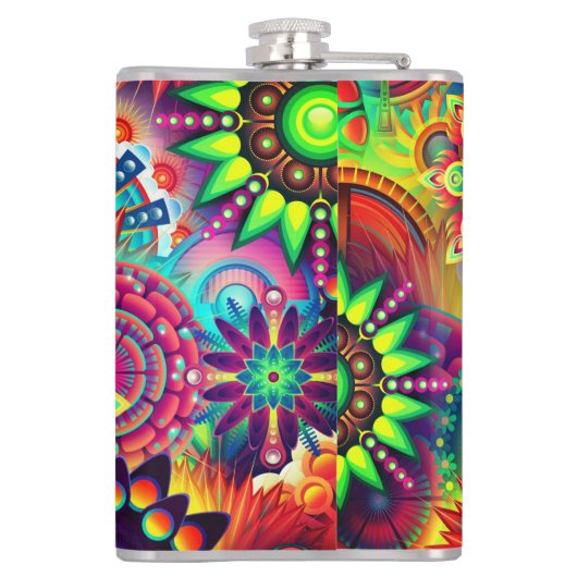 Aangepaste kolf heupfles (Achterkant)