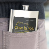 Aangepaste kolf voor C'est La Vie Flacon (Voorbeeld)