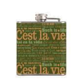 Aangepaste kolf voor C'est La Vie Heupfles (Achterkant)