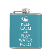 Aangepaste kolf voor kalm- en waterpologe bewaren heupfles (Voorkant)