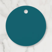 Aangepaste Kolibrie Bedankjes Labels (Achterkant)