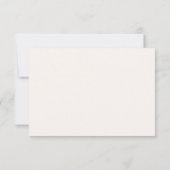 Aangepaste Kolibrie Notitiekaartje (Achterkant)