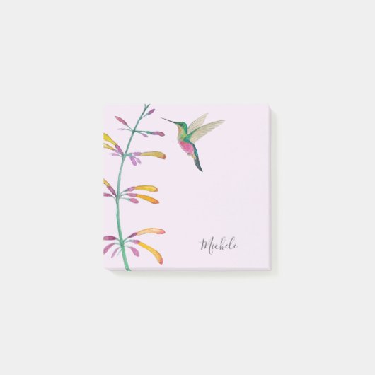 Aangepaste kolibrie post-it® notes (Voorkant)