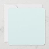 Aangepaste Kolibrie Rand Notitiekaartje (Achterkant)