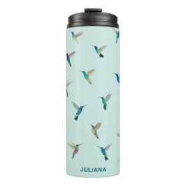 Aangepaste kolibries thermosbeker