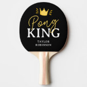Aangepaste Koning van Tafeltennisbatje (Voorkant)