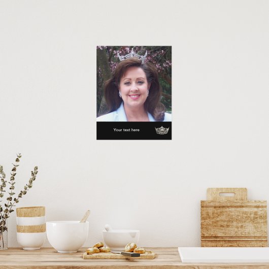 Aangepaste Koningin Poster (Keuken)