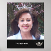 Aangepaste Koningin Poster (Voorkant)