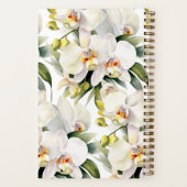 Aangepaste kookboek witte orchideeën recepten Noti Notitieboek (Achterkant)