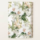 Aangepaste kookboek witte orchideeën recepten Noti Notitieboek (Achterkant)