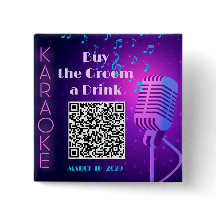 Aangepaste "Koop de Bruidegom een Drankje" Knop