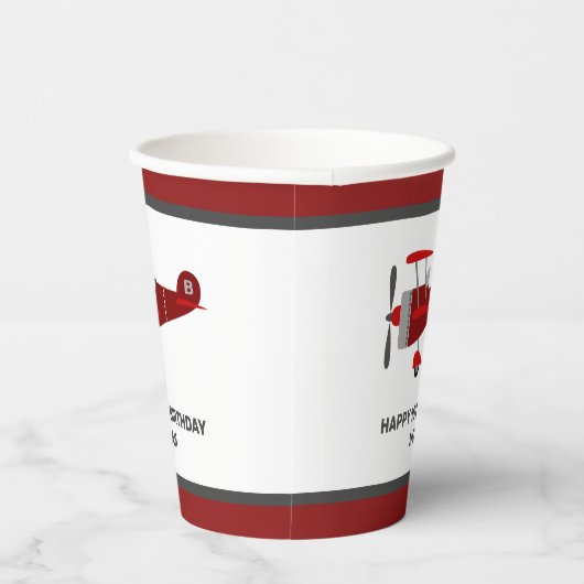 Aangepaste kopjes voor rode vliegbladen papieren bekers (Rechts)