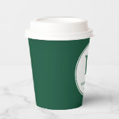 Aangepaste kopjes voor zakelijke koffie papieren bekers (Voorkant)