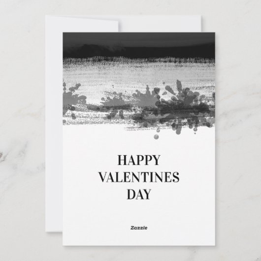 Aangepaste koppel foto Fijne Valentijnsdag Feestdagenkaart (Achterkant)