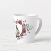 Aangepaste koppel foto latte mok (Rechterhoek)