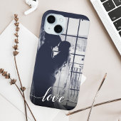 Aangepaste koppel fotoliefde iPhone 15 case