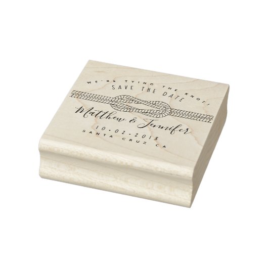 Aangepaste koppeling van het script Knot Rustic sl Rubberstempel (Stempel)