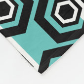 Aangepaste koppellijnen fleece deken (Hoek)