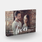 Aangepaste Koppels Foto Liefde Script (Links)