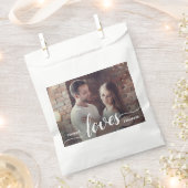 Aangepaste Koppels Foto Liefde Script Bedankzakje (Geknipt)