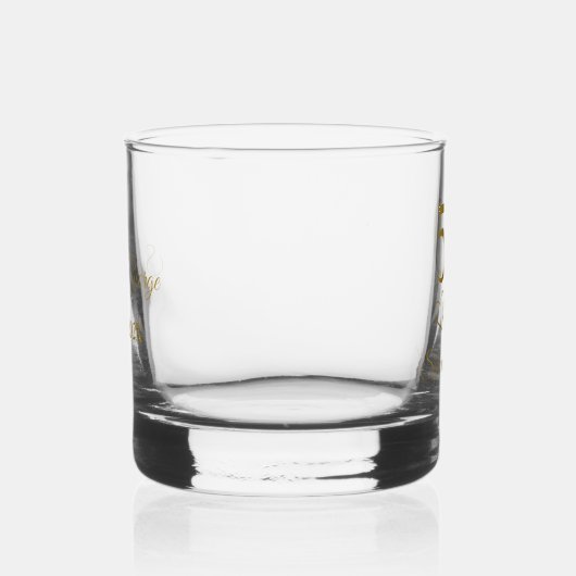 Aangepaste koppels Naam Keepsake 50ste Jubileum Gi Whisky Glas (Rechts)