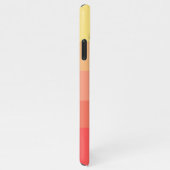 Aangepaste koraal rode perzik Oranje meloen gele s iPhone Hoesje (Rechterkant)