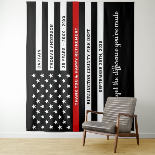 Aangepaste korting voor brandweerlieden met dunne  wandkleed (In situ)