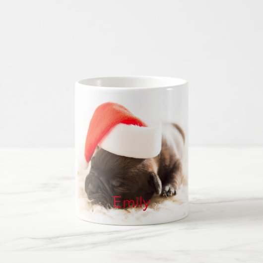 Aangepaste kotelepel met Santa Hat Koffiemok (Center)