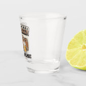 Aangepaste koude bieren, eik en brei shot glas (Rechts)