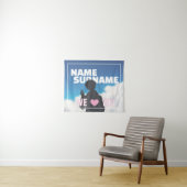 Aangepaste Kpop Idol Ondersteuning Banner Uw Foto Wandkleed (In Situ (horizontaal))
