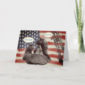 Aangepaste kraanmachinist Verjaardag Kaart Jouw te (Voorkant)